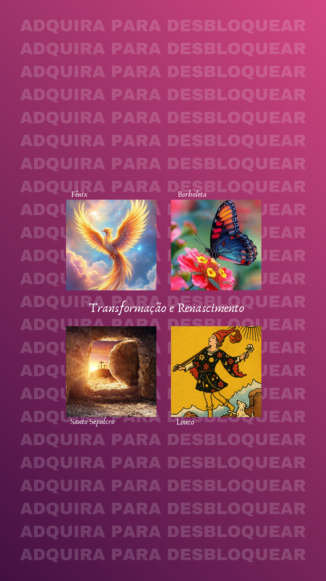 TRANSFORMAÇÃO E RENASCIMENTO