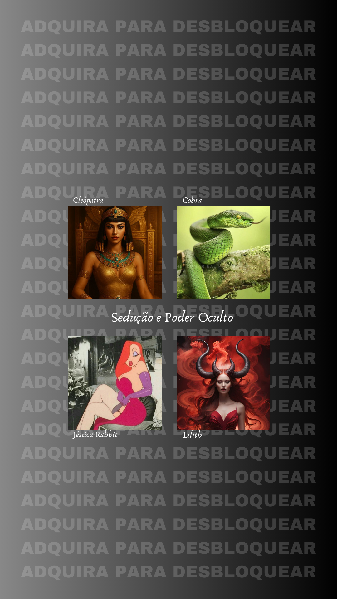 SEDUÇÃO E PODER OCULTO