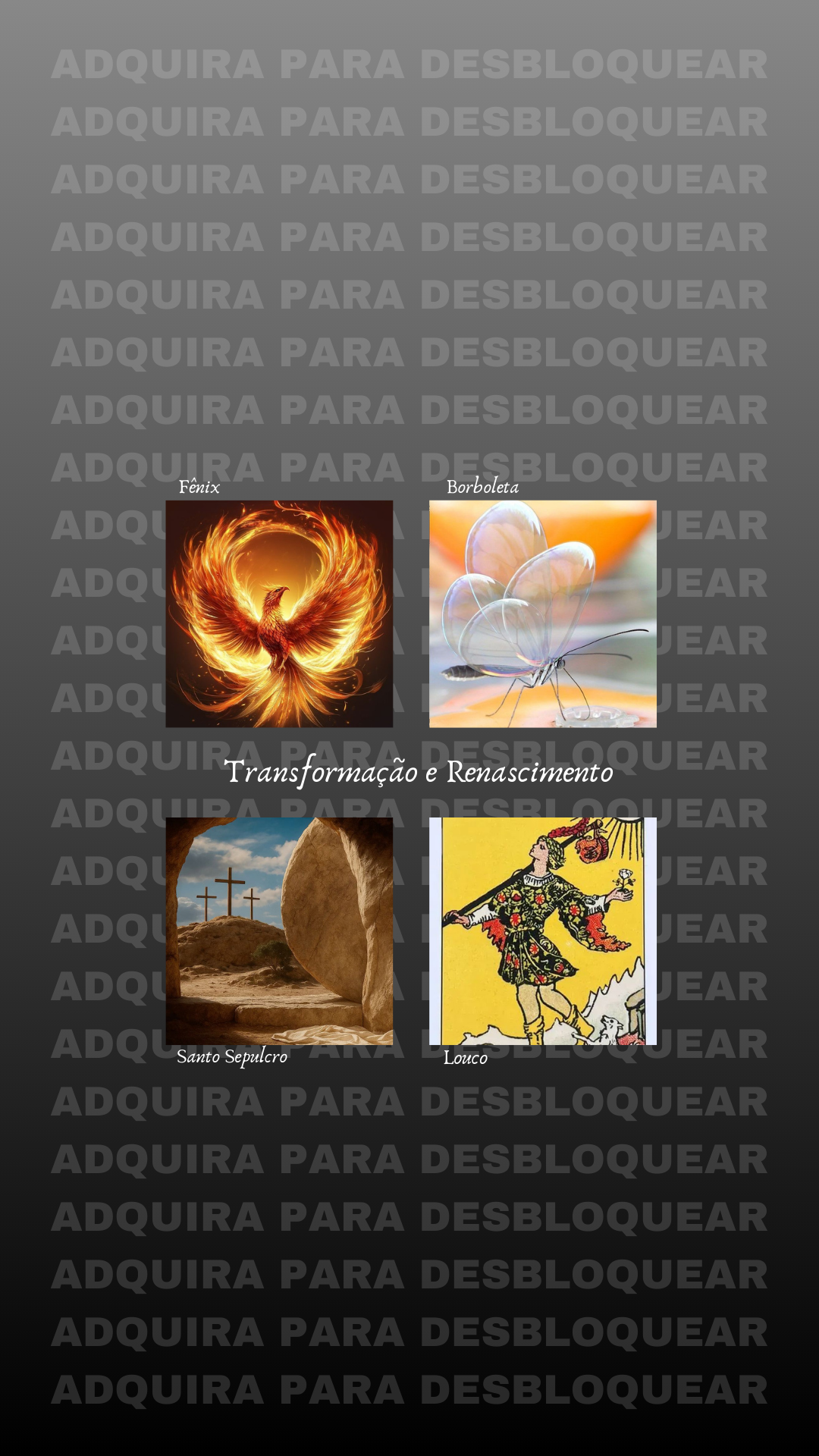 TRANSFORMAÇÃO E RENASCIMENTO